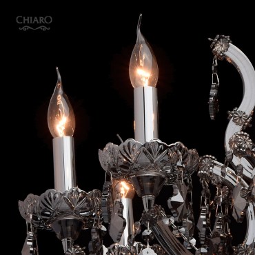 Люстра подвесная CHIARO 477010308 Дориана 8x60W E14